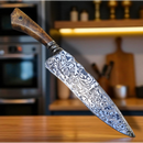 Aço Damasco – Edição Colecionador – Padrão Aleatório – 10" Lâmina