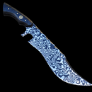 Aço Damasco – Edição Colecionador – Padrão Aleatório – 11" Lâmina