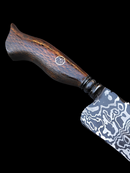 Aço Damasco – Edição Colecionador – Padrão Aleatório – 9" Lâmina