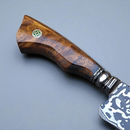 Aço Damasco – Edição Colecionador – Padrão Aleatório – 9" Lâmina